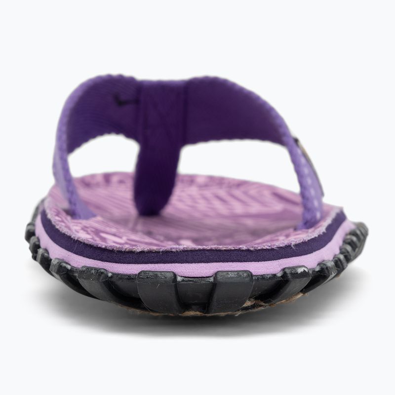 Gumbies Islander purple signature flip flops 6