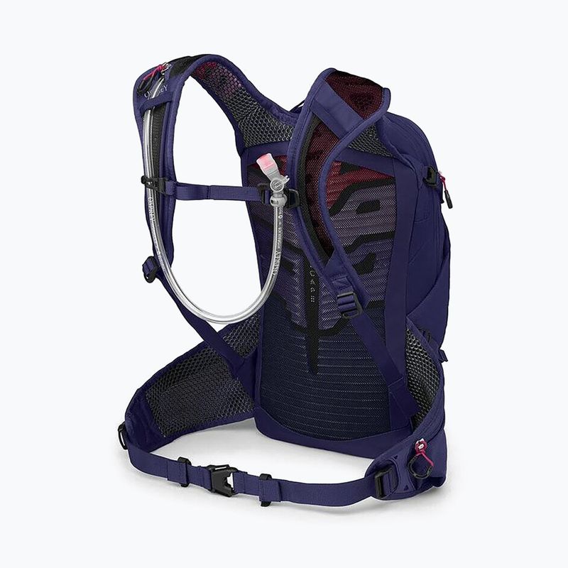 Women's cycling backpack Osprey Raven 14 l deep fig 3