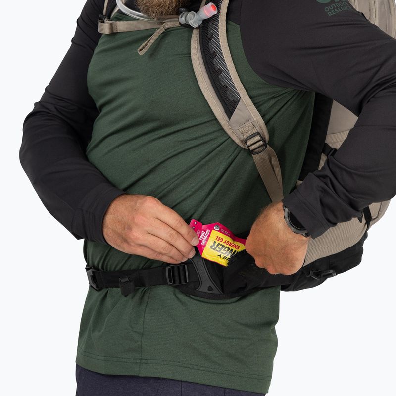 Osprey Raptor 14 bike backpack + 2.5 litre tank pediment grey 9