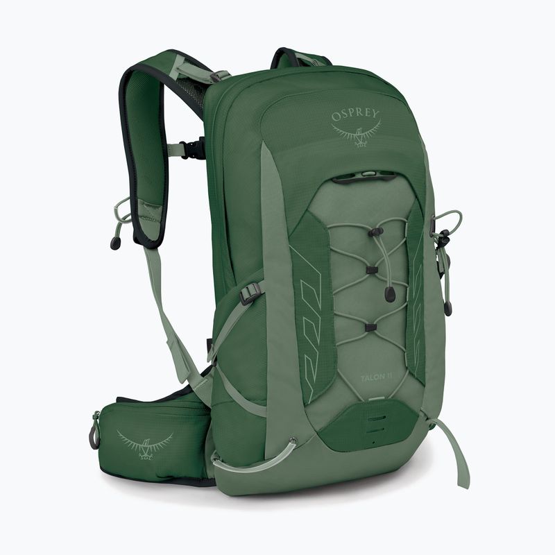 Men's hiking backpack Osprey Talon 11 l green canopy/ pine leaf 2