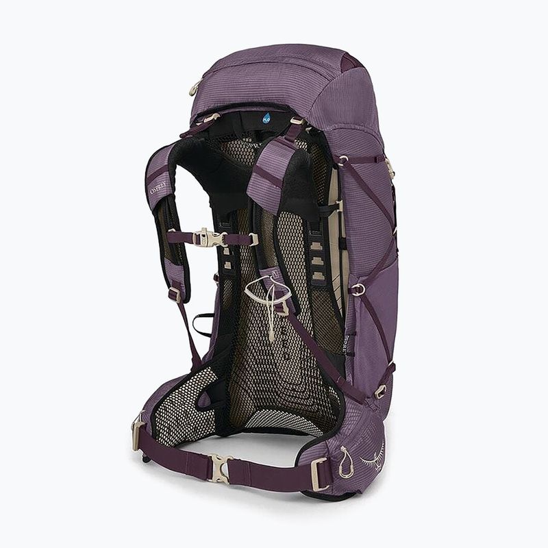 Women's trekking backpack Osprey Eja 38 l purple dusk 3