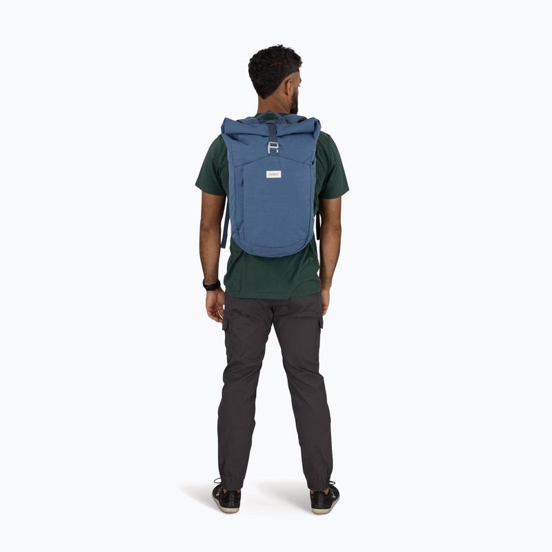 Urban backpack Osprey Arcane Roll Top 22 l nirvana blue heather 8
