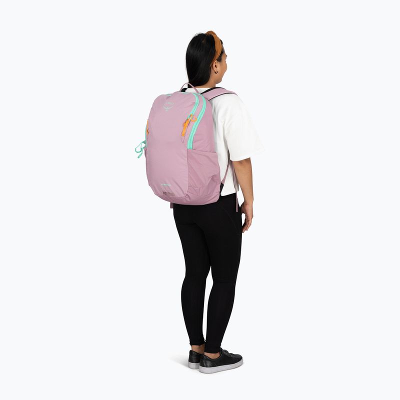 Urban backpack Osprey Astronova 23 l iris pink 7