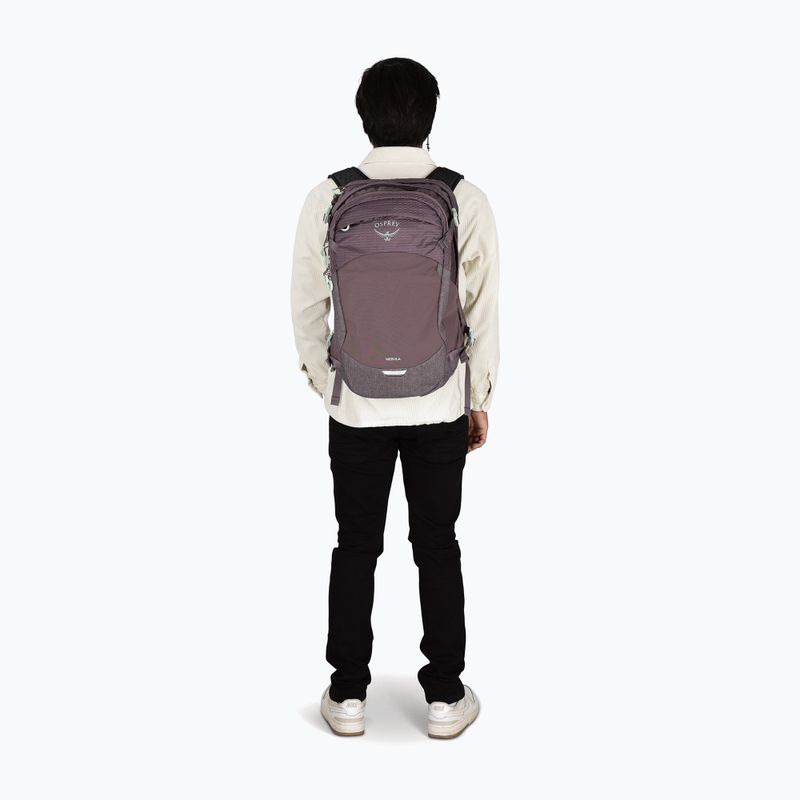 Urban backpack Osprey Nebula 32 l graphite/purple heather 5