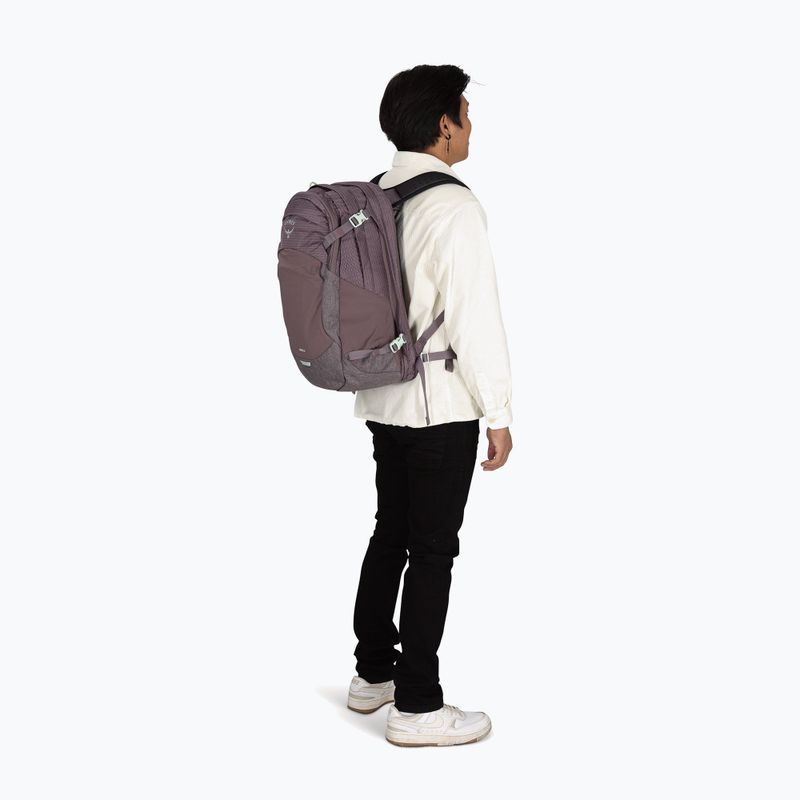 Urban backpack Osprey Nebula 32 l graphite/purple heather 7