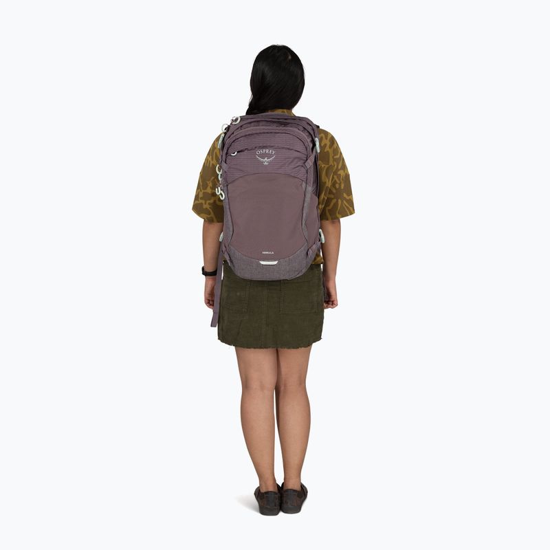 Urban backpack Osprey Nebula 32 l graphite/purple heather 9