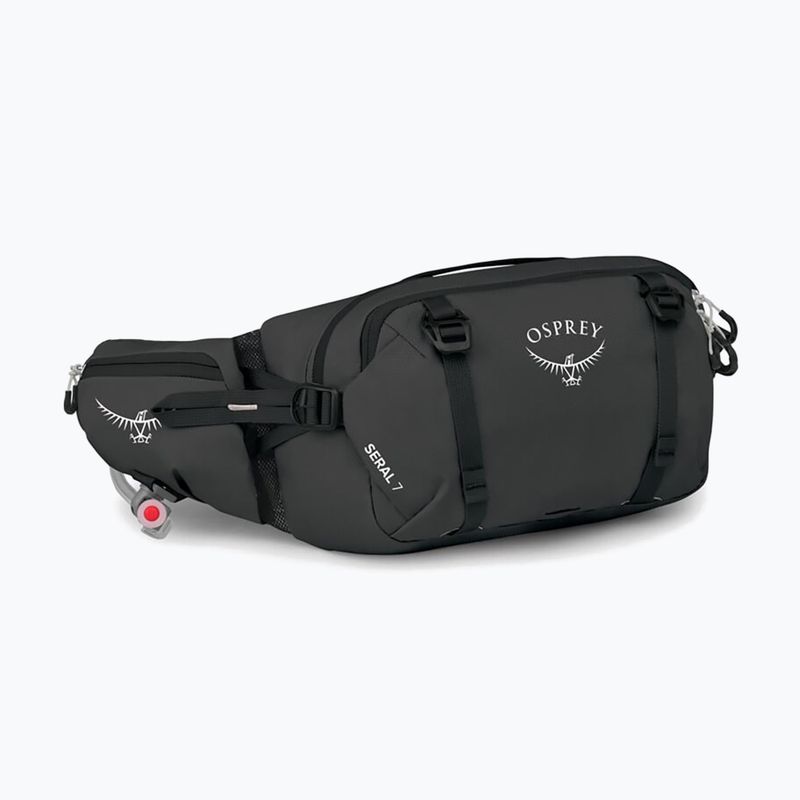 Waist bag Osprey Seral 7 l with hydration bladder 1.5 l raven black 2