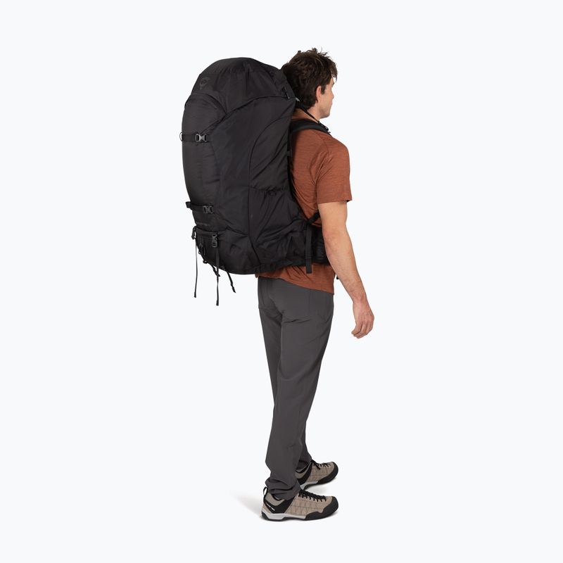 Trekking backpack Osprey Farpoint Trek 70 l black 7