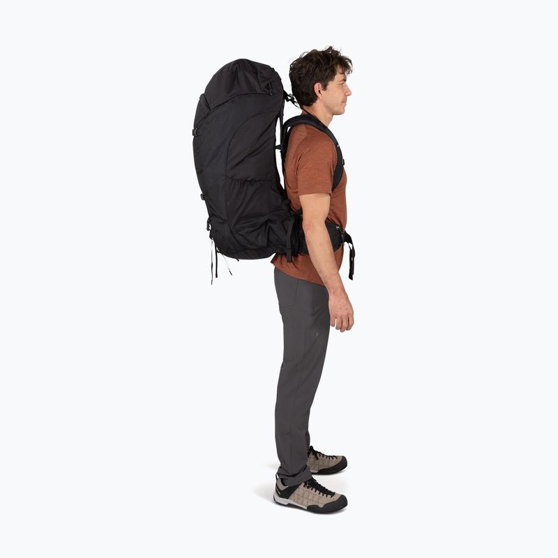 Trekking backpack Osprey Farpoint Trek 70 l black 9