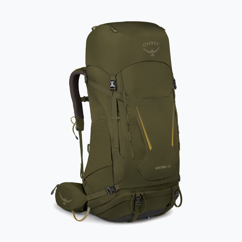 Tourist backpack Osprey Kestrel 68 l moss green