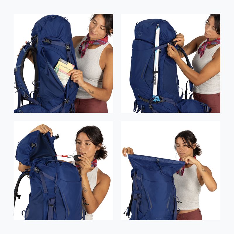 Hiking backpack Osprey Kyte 48 l serenity blue 13