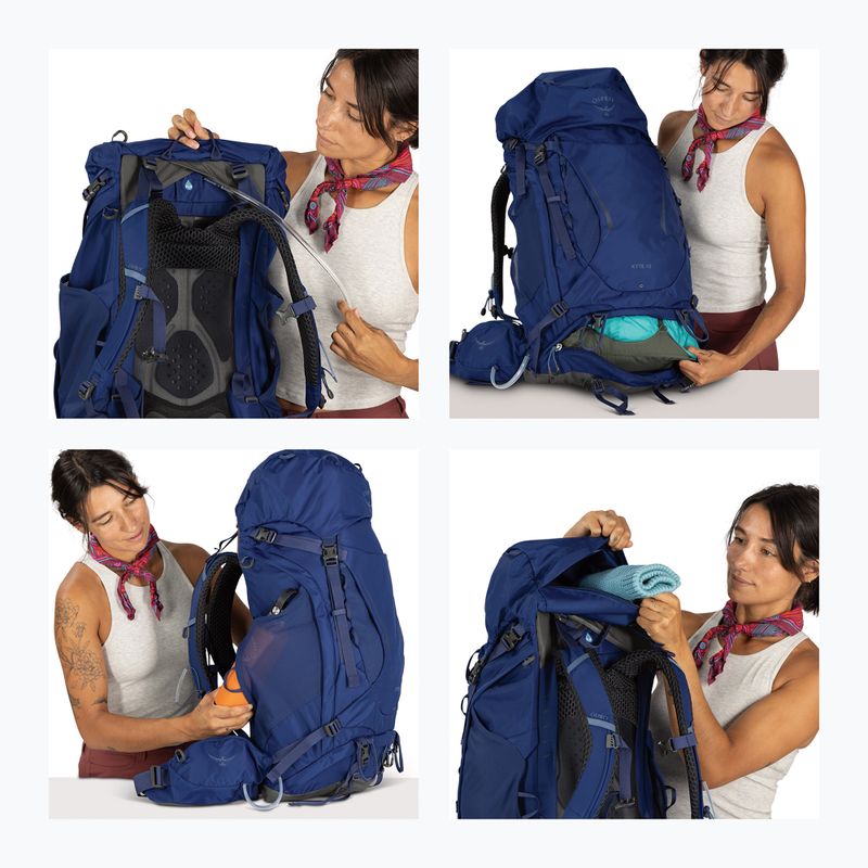 Hiking backpack Osprey Kyte 48 l serenity blue 14