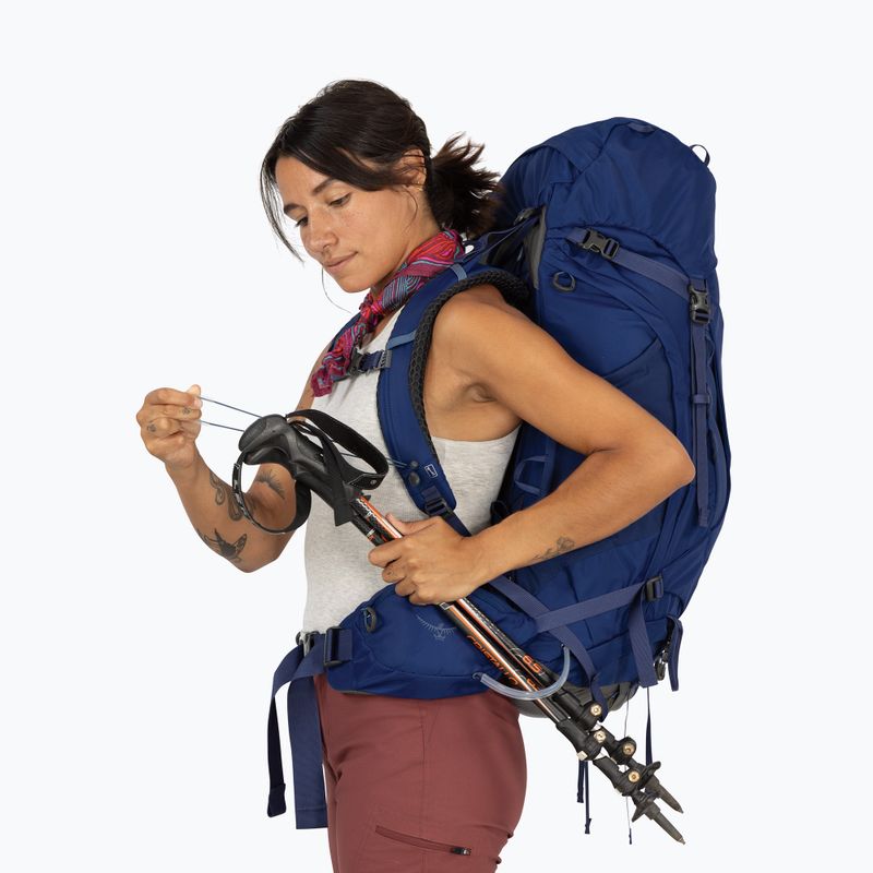 Hiking backpack Osprey Kyte 48 l serenity blue 11