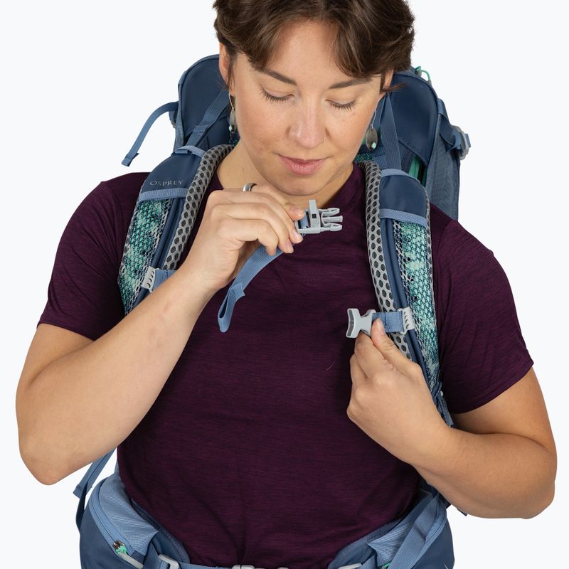 Women's hiking backpack Osprey Sirrus 24 l sevres blue 12