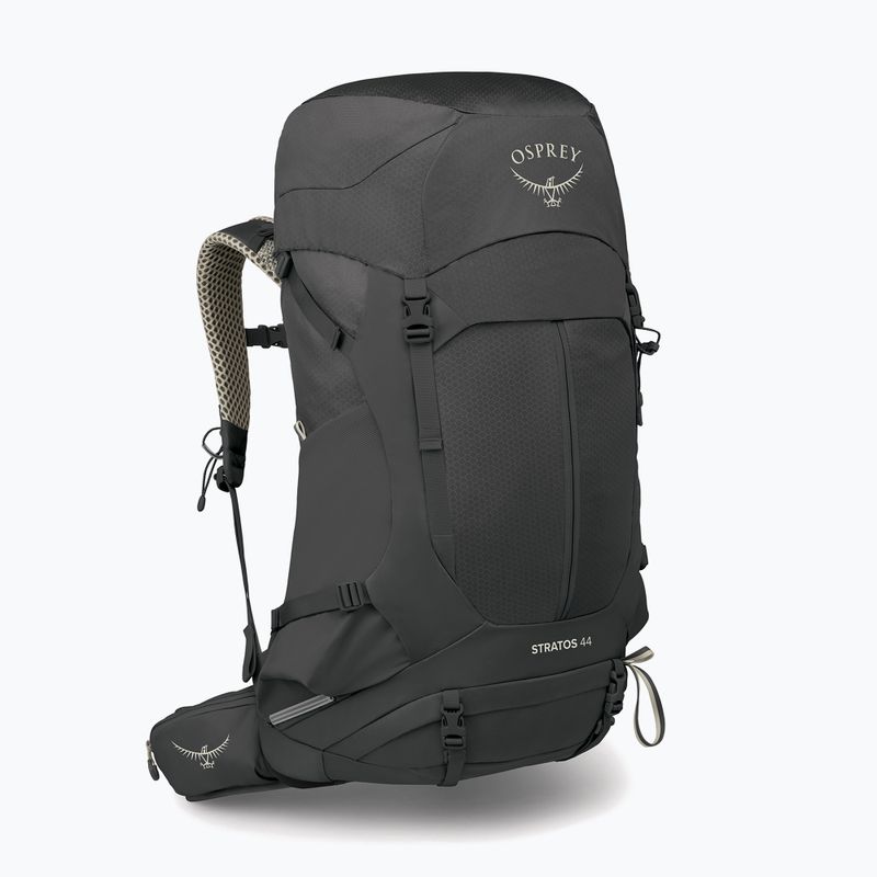 Men's hiking backpack Osprey Stratos 44 l raven black 2