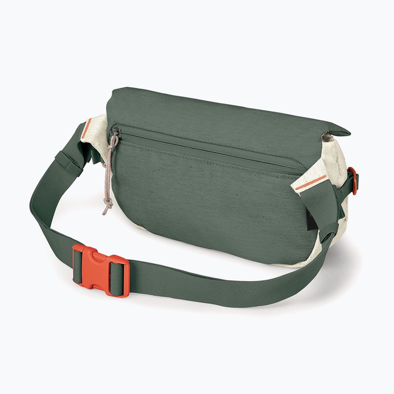 Waist bag Osprey Arcane Earth Hip 2 l Moon Beige/Pine Leaf 3