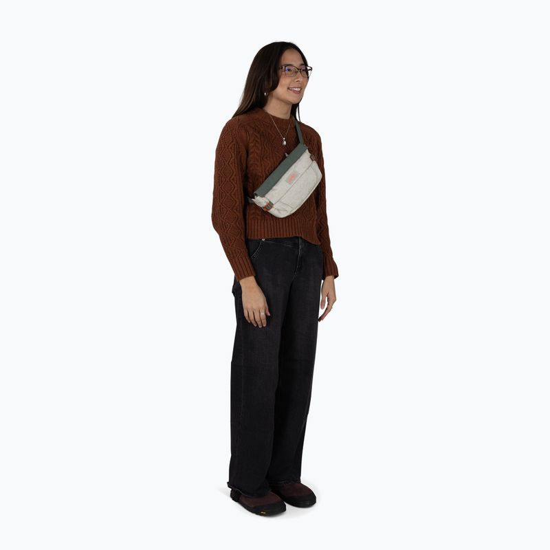 Waist bag Osprey Arcane Earth Hip 2 l Moon Beige/Pine Leaf 4