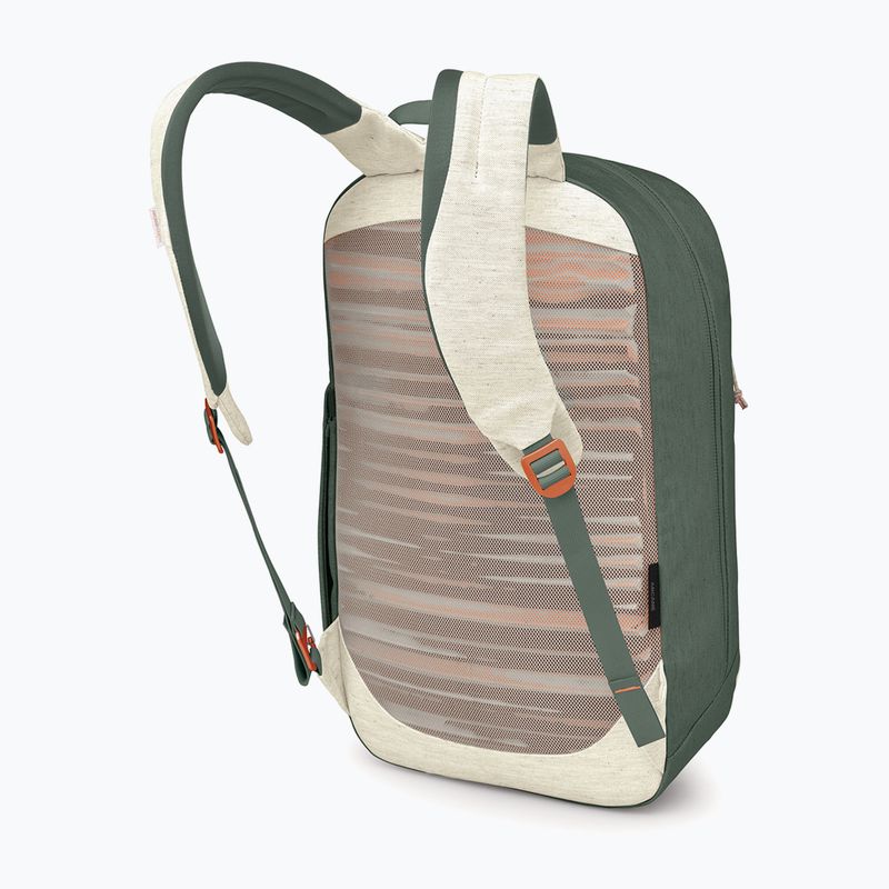 Urban backpack Osprey Arcane Earth Large Day 22 l moon beige/pine leaf 3