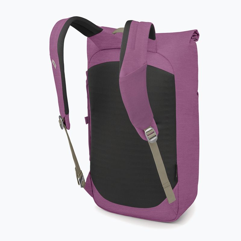 Urban backpack Osprey Arcane Roll Top 22 l shiso purple heather 3
