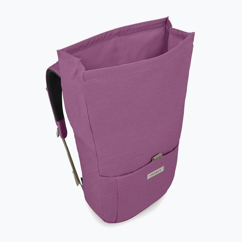 Urban backpack Osprey Arcane Roll Top 22 l shiso purple heather 4