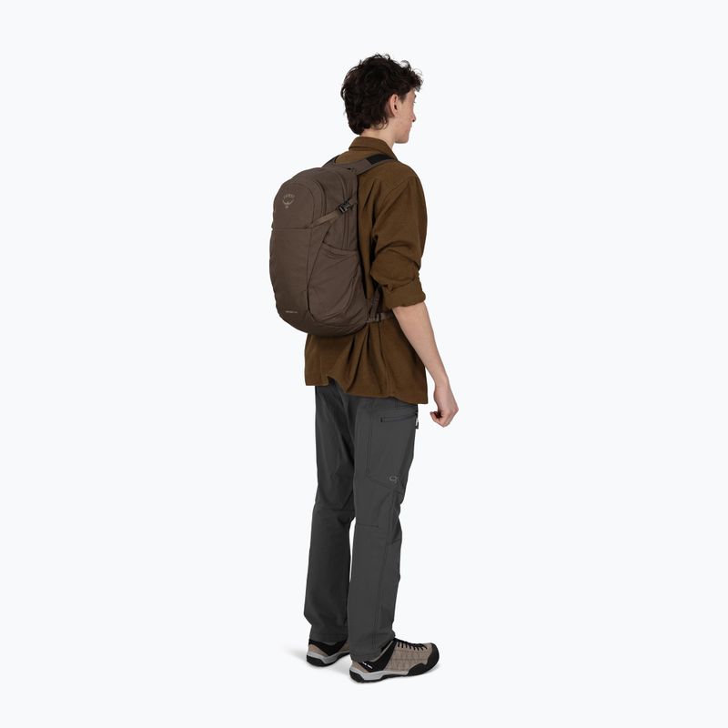 Hiking backpack Osprey Daylite Plus Driftshade 20 l truffle brown 7