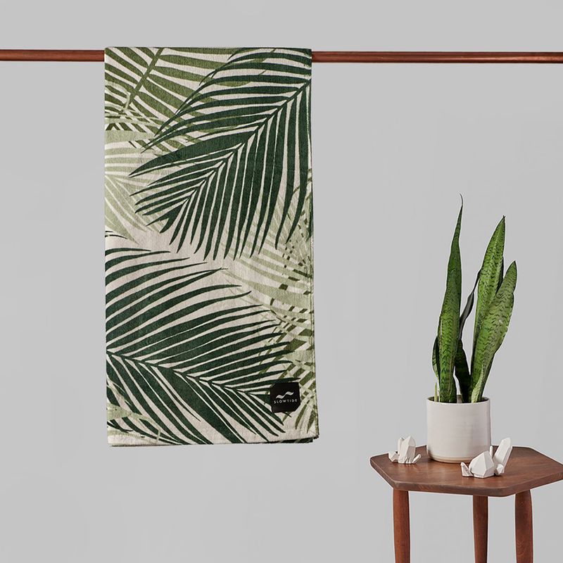 Slowtide towel Hall green 3