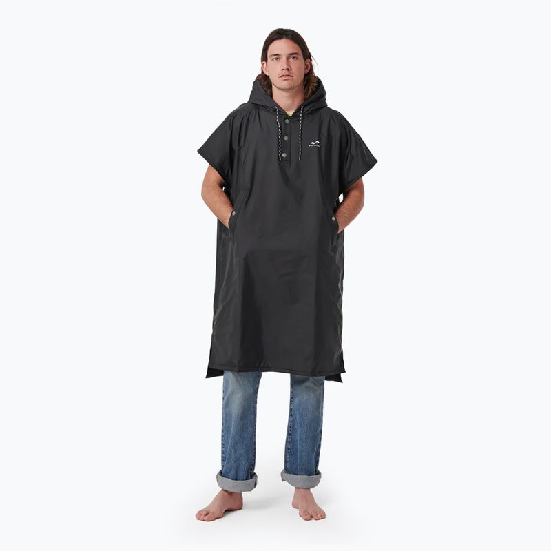 Slowtide waterproof black poncho