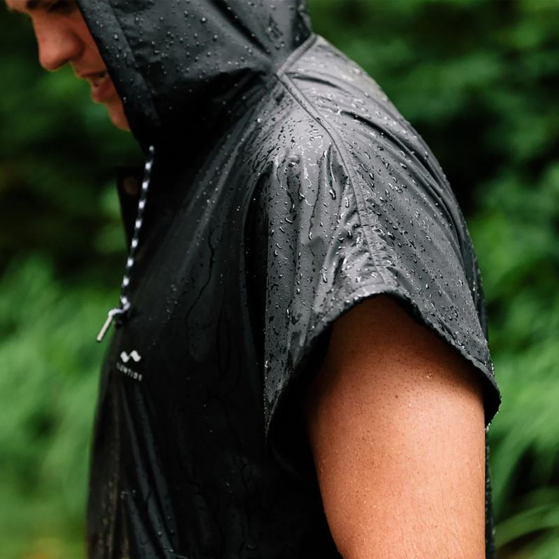 Slowtide waterproof black poncho 7