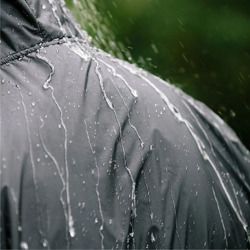 Slowtide waterproof black poncho 8