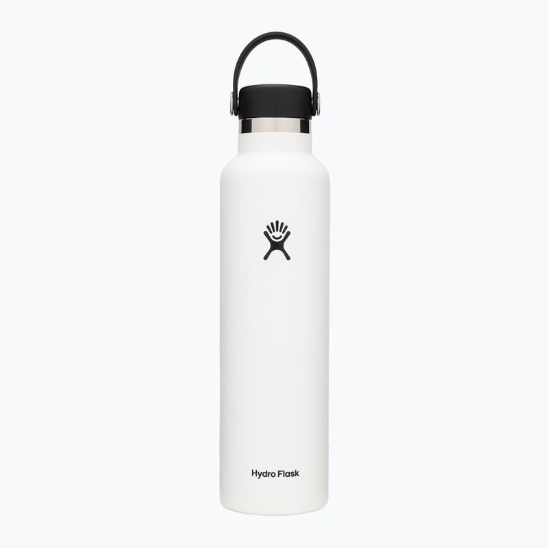 Hydro Flask Standard Flex Cap thermal bottle 709 ml white