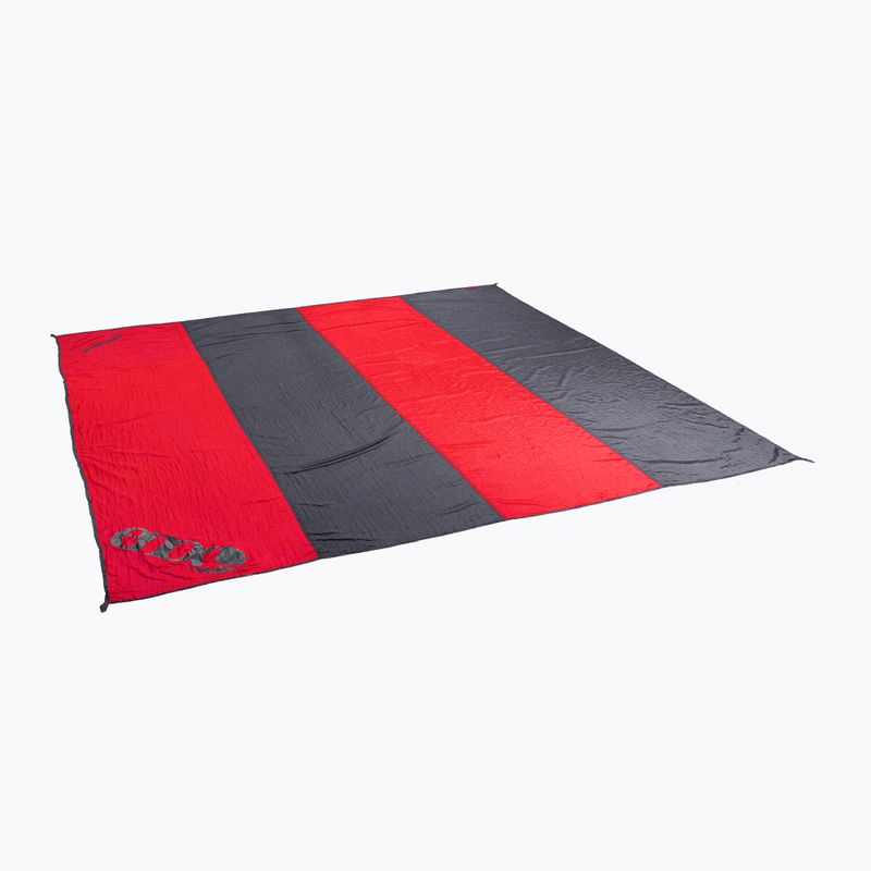 ENO Islander red/charcoal picnic blanket 2