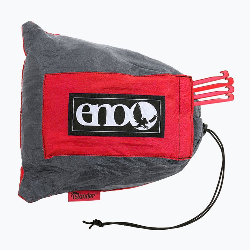 ENO Islander red/charcoal picnic blanket 4