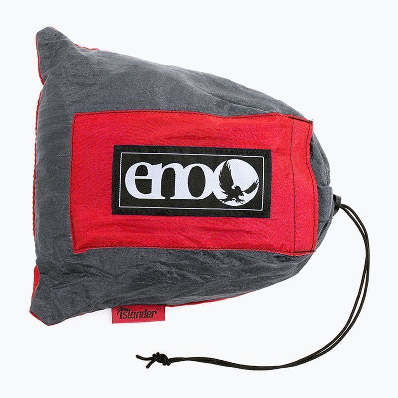 ENO Islander red/charcoal picnic blanket 6