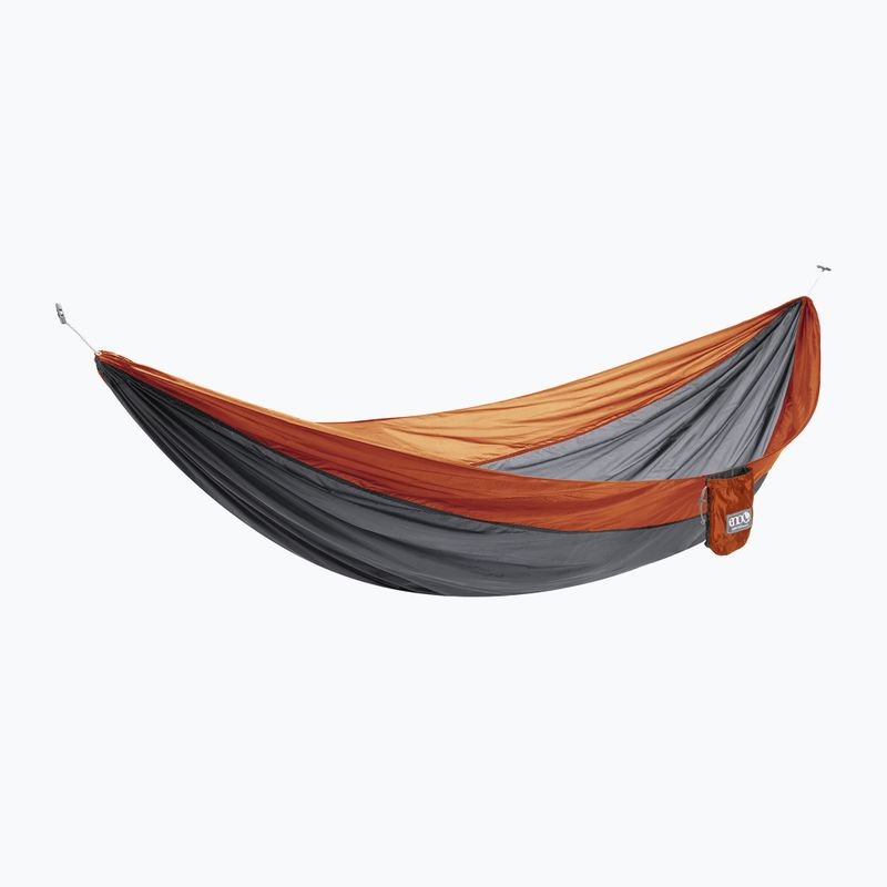 ENO SuperSub Ultralight charcoal/orange hiking hammock