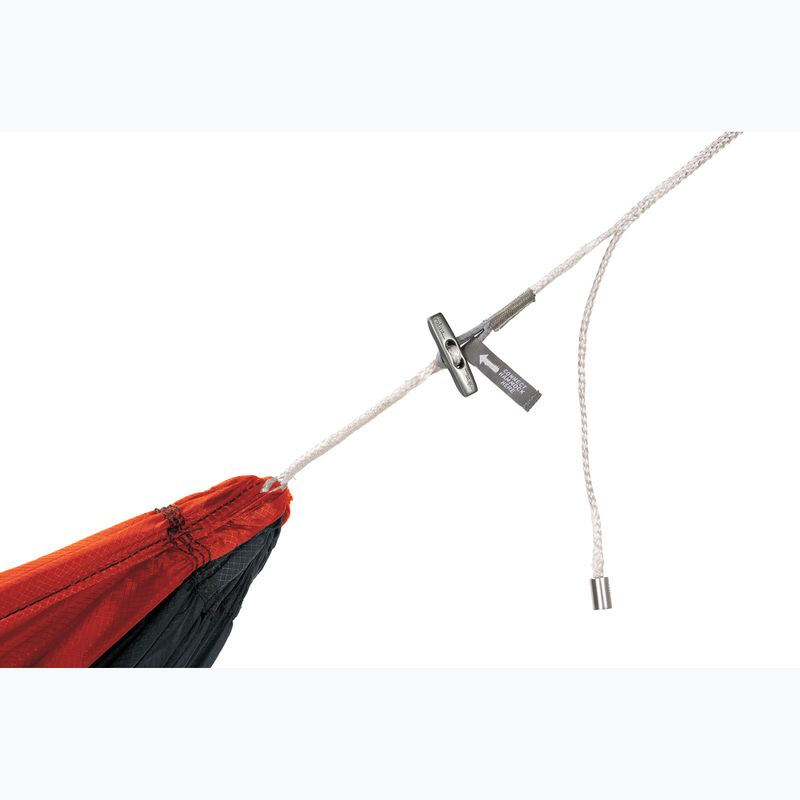 ENO SuperSub Ultralight charcoal/orange hiking hammock 4