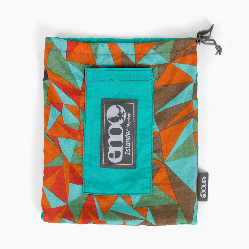 ENO Islander geo/orange picnic blanket 4
