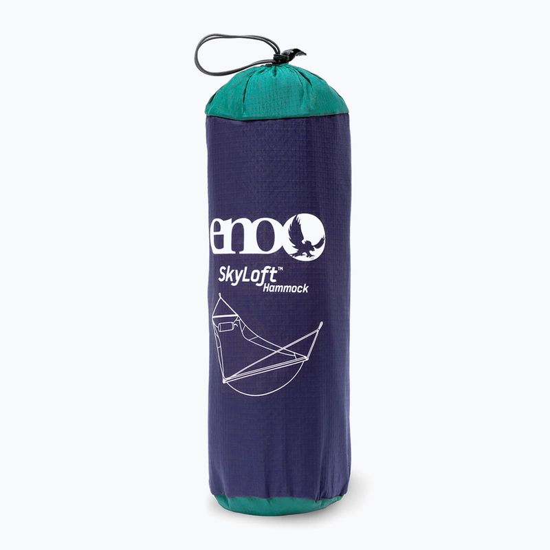 ENO SkyLoft seafoam/navy hiking hammock 10