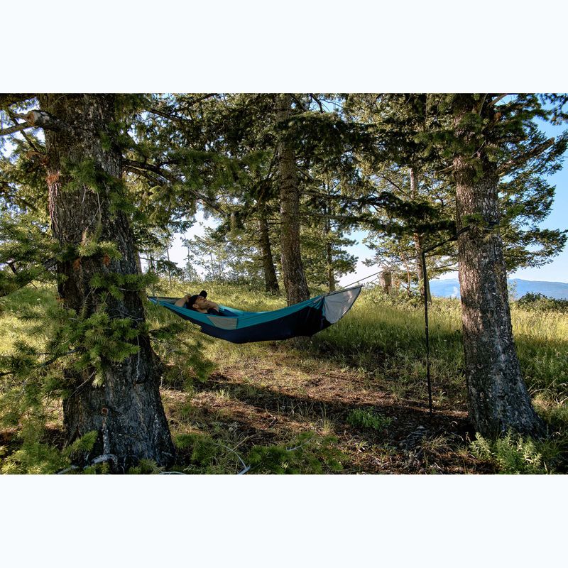 ENO SkyLoft seafoam/navy hiking hammock 12