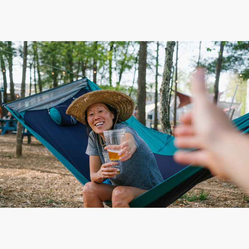 ENO SkyLoft seafoam/navy hiking hammock 13