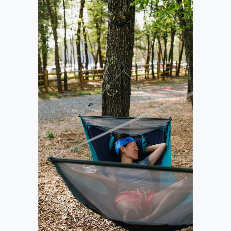 ENO SkyLoft seafoam/navy hiking hammock 16