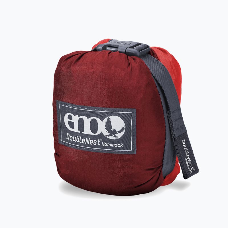 ENO DoubleNest hiking hammock ore/red 2