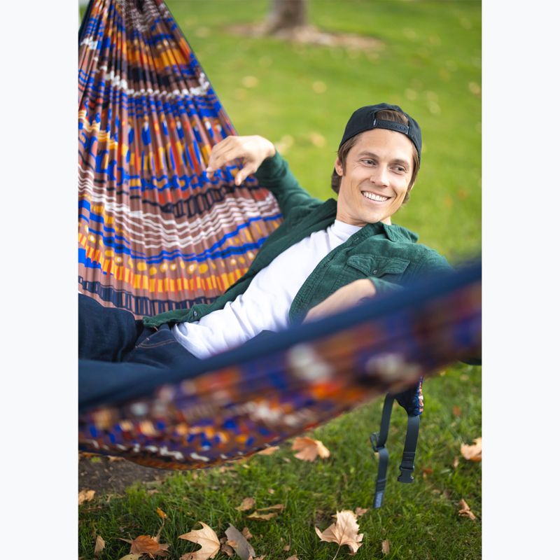 ENO DoubleNest Print tundra/navy hiking hammock 6