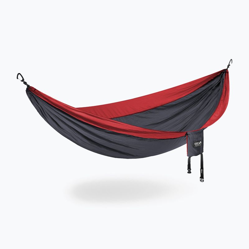 ENO Single Nest hiking hammock charcoal/red