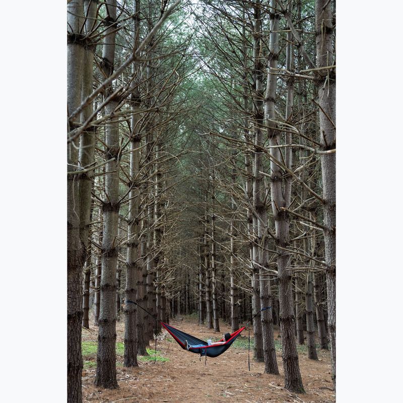 ENO Single Nest hiking hammock charcoal/red 3