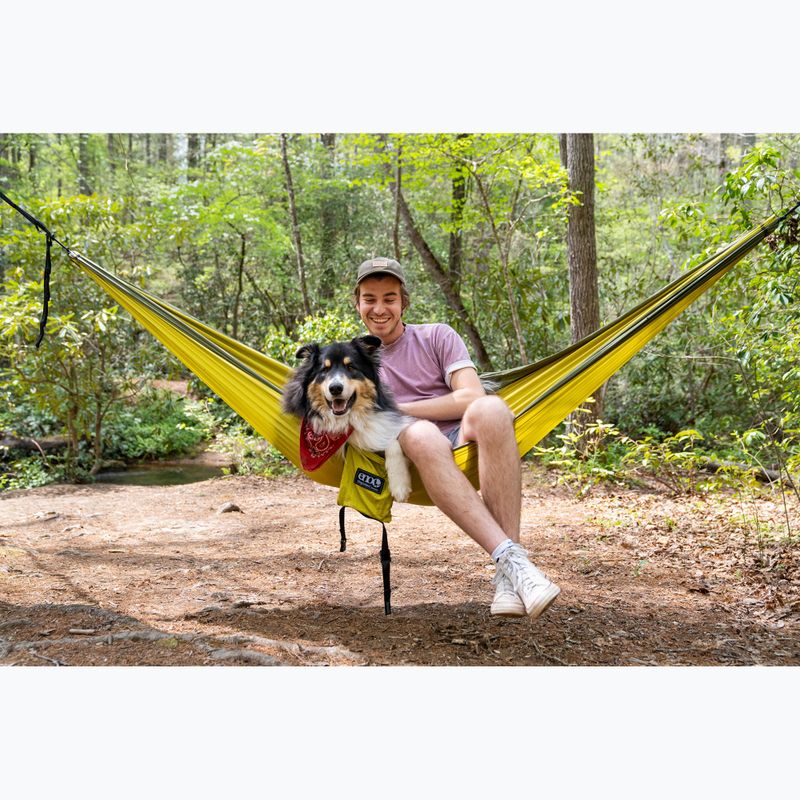 ENO Single Nest hiking hammock melon/olive 6