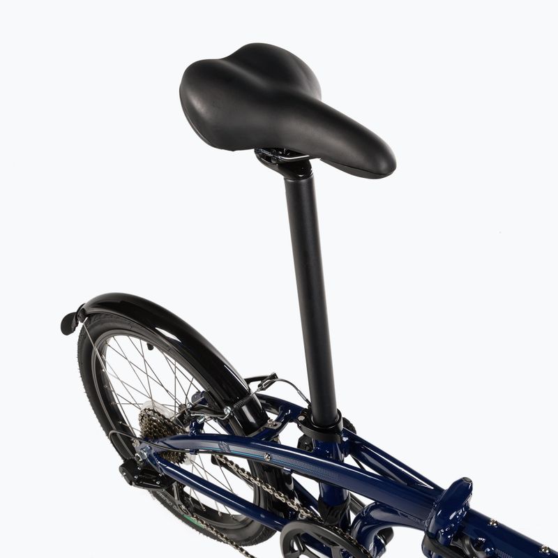 Folding city bike Tern LINK B7 navy blue 5