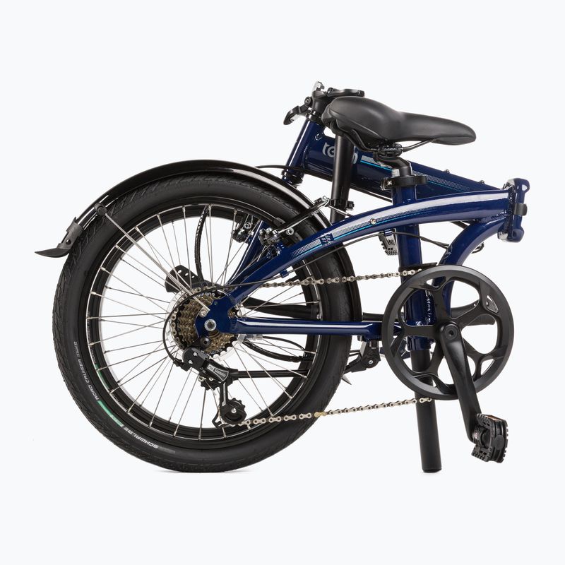 Folding city bike Tern LINK B7 navy blue 6