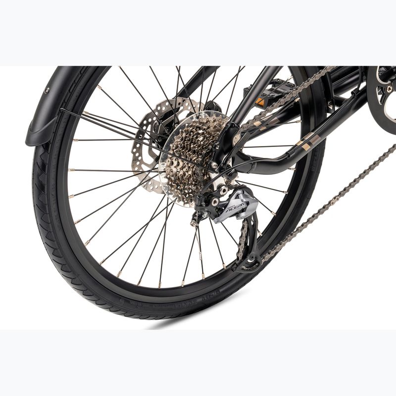 Tern Verge D9 black folding city bike 6