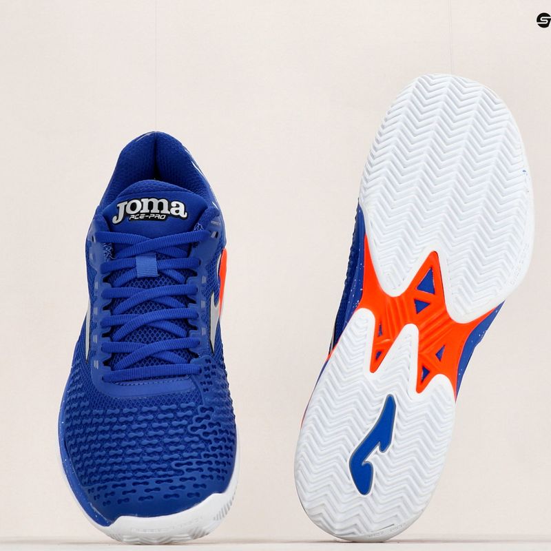Joma T.Ace 2304 men's tennis shoes navy blue and red TACES2304P 14