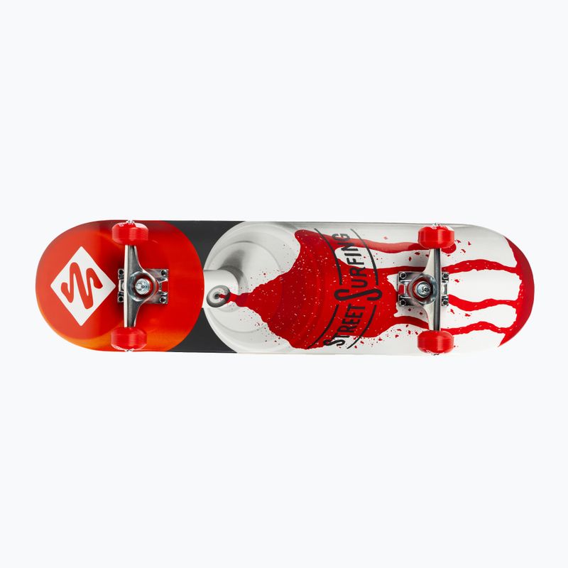 Street Surfing Street Skate 31 classic skateboard red